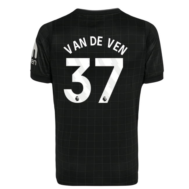 2025-2026 Tottenham Away Mini Kit (Van De Ven 37)-SoccerKits Hub | Buy Soccer Jerseys Online